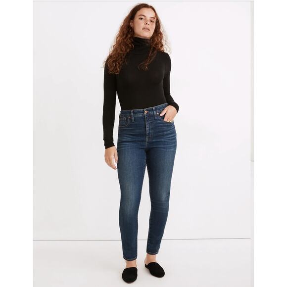 Madewell Denim - MADEWELL NWT Curvy High-Rise Skinny Denim Jeans in Lanette Wash // 27 NA881
